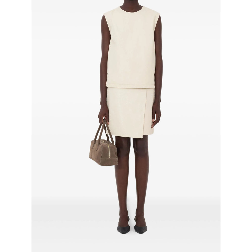 Top Lou De Saison Neutrals Leather: 100. Tops