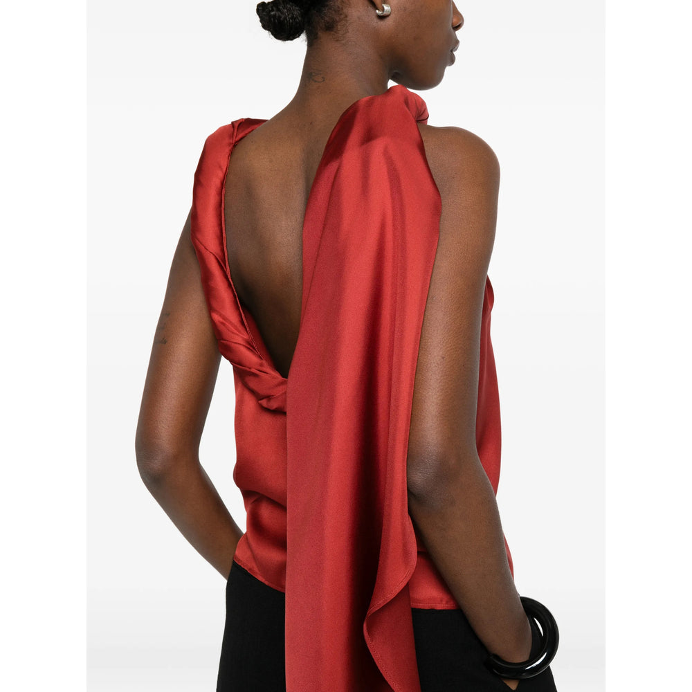 Top Lou De Saison Red Silk: 100. Tops