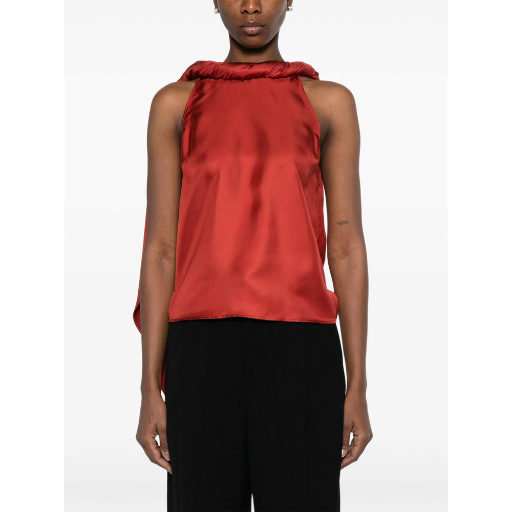 Top Lou De Saison Red Silk: 100. Tops