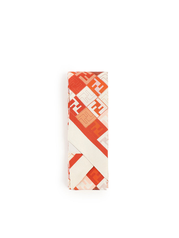 Fendi Scarfs Red Silk