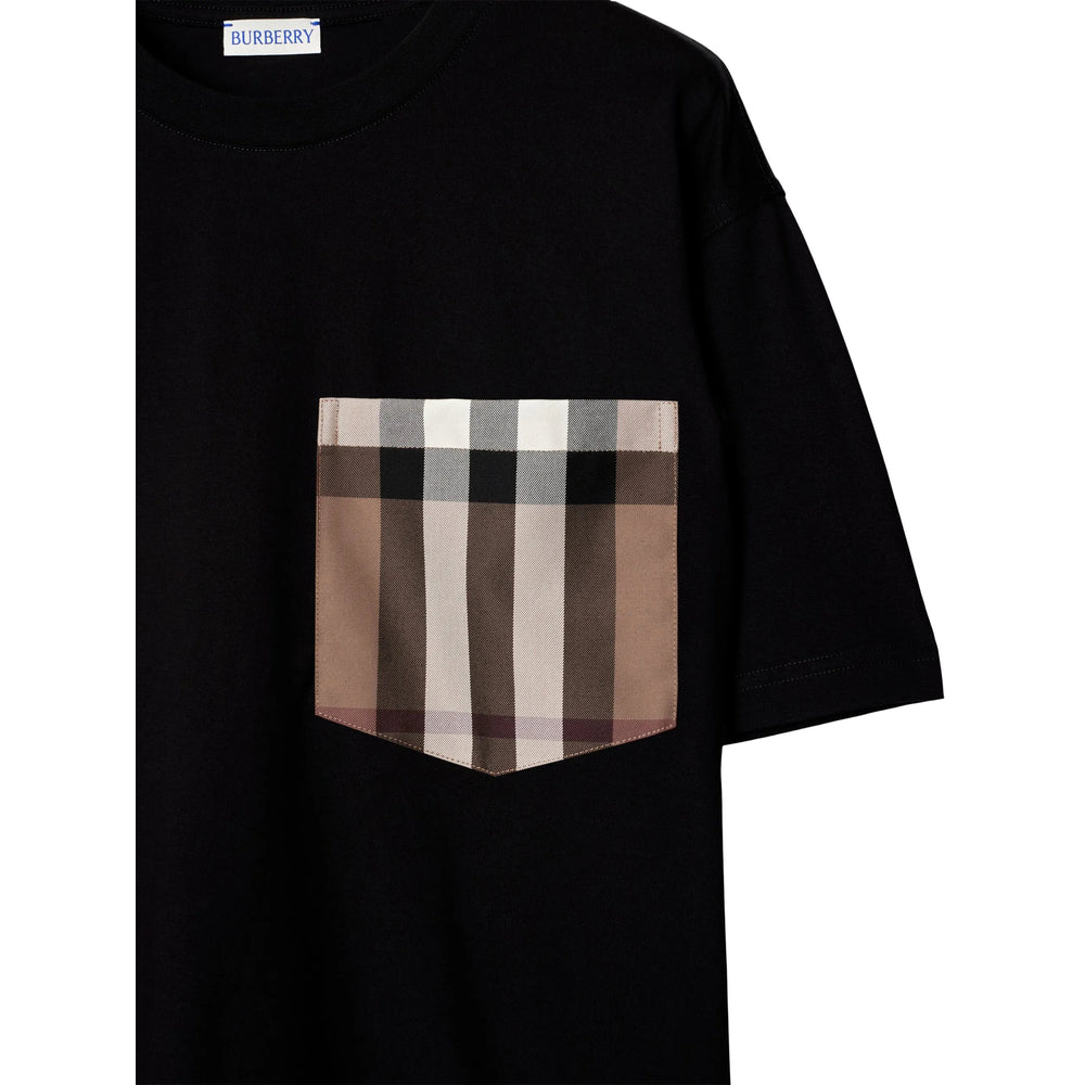 T-Shirt Burberry Black Cotton: 100. T-shirts
