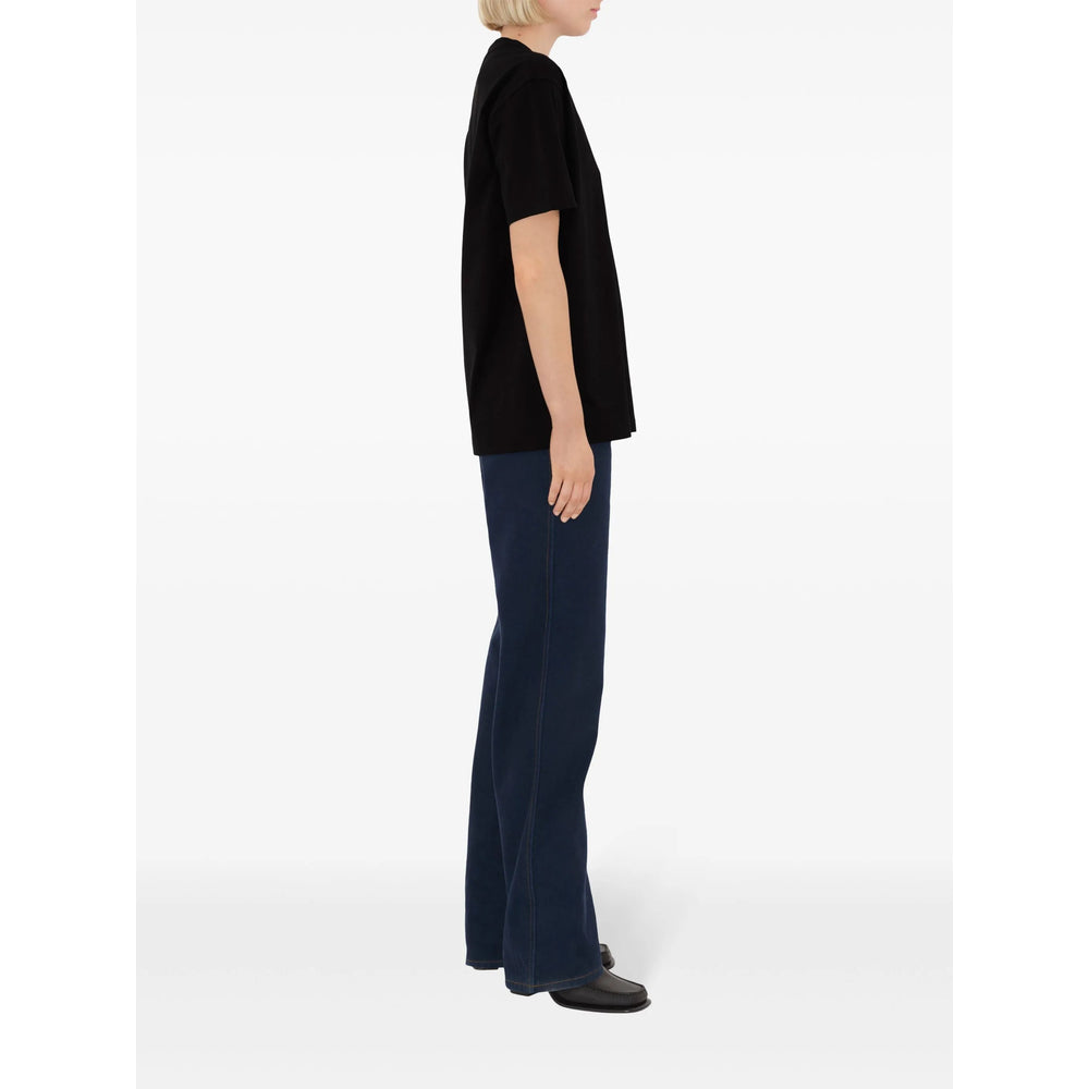 T-Shirt Burberry Black Cotton: 100. T-shirts