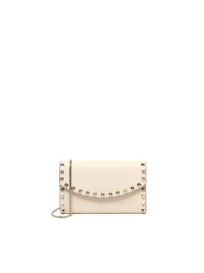 Valentino Garavani Wallets Light Ivory Calfskin