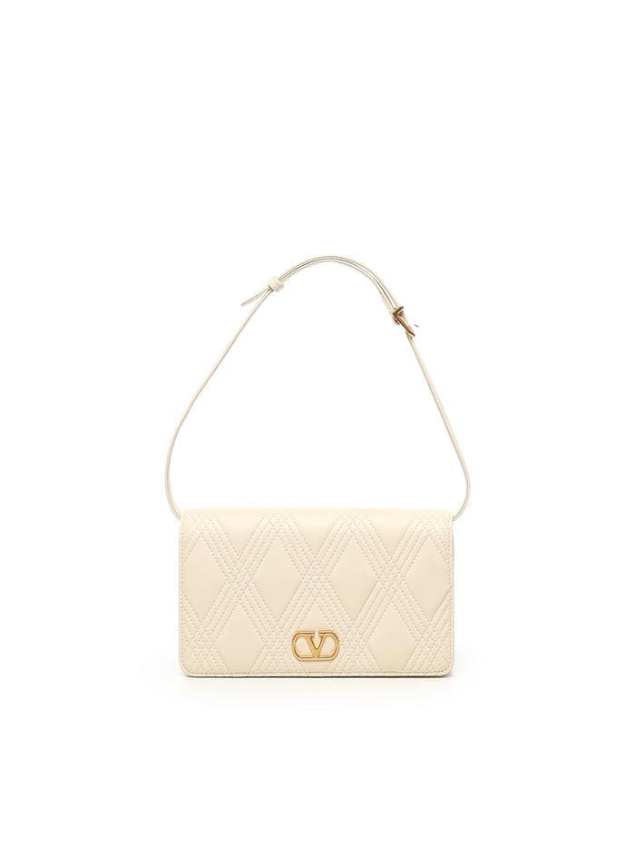 Valentino Garavani Bags Butter White Lambskin