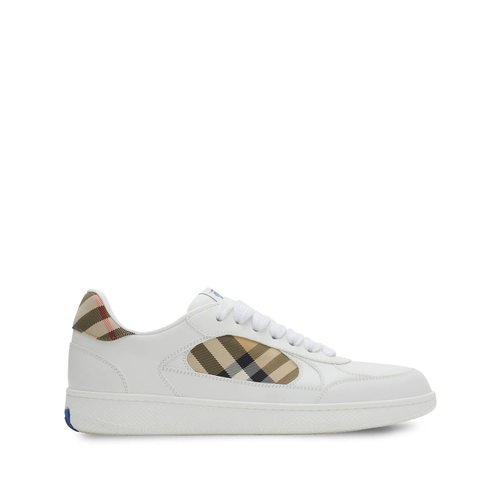 Sneaker Burberry White/neutrals Calf Leather: 74