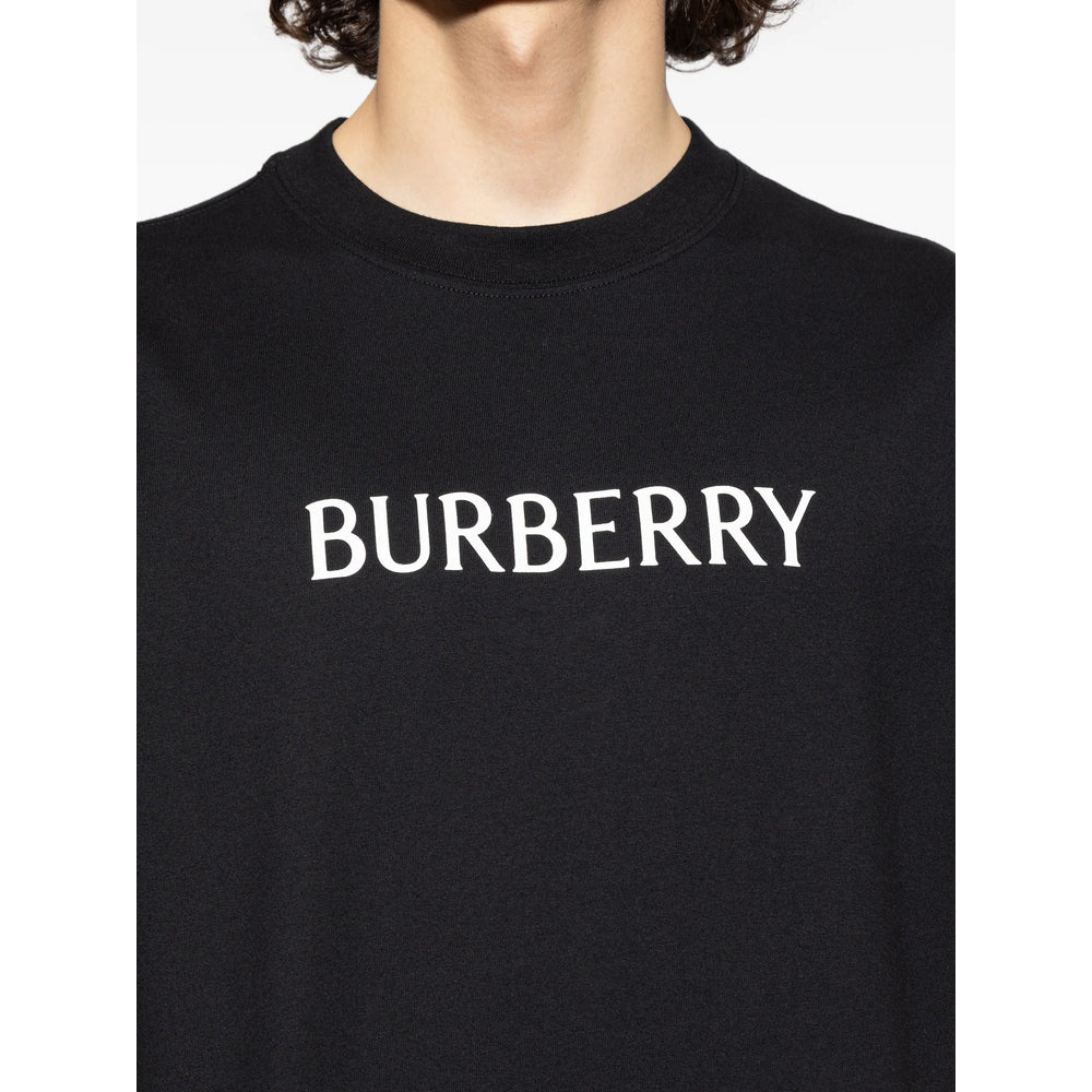 T-Shirt Burberry Black Cotton: T-shirts