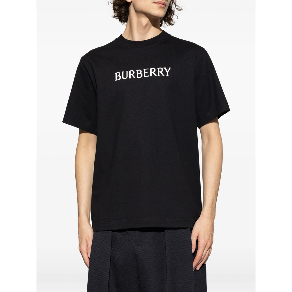 T-Shirt Burberry Black Cotton: T-shirts