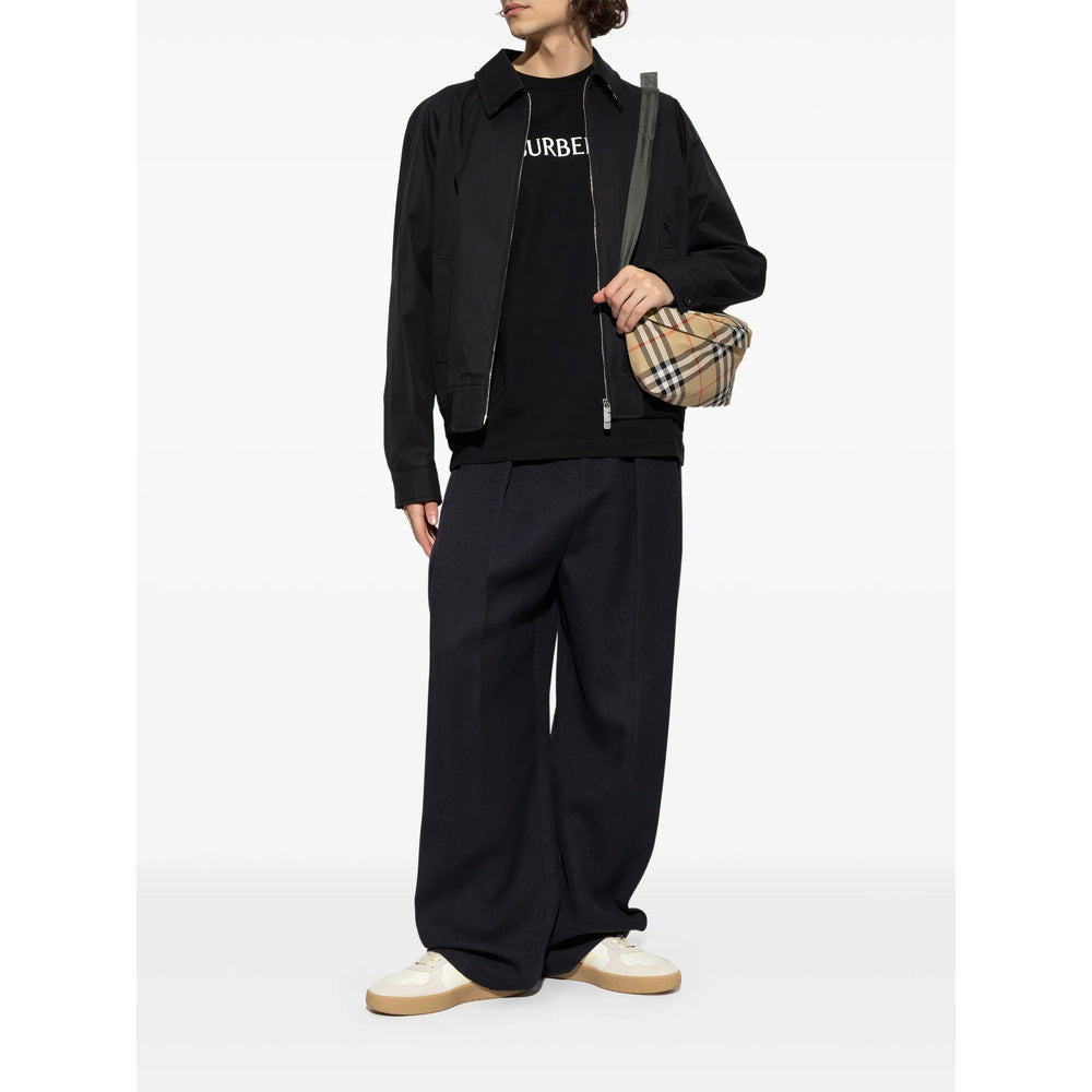 T-Shirt Burberry Black Cotton: T-shirts
