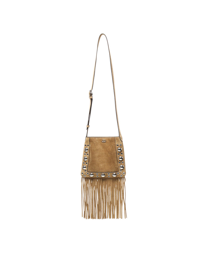 Valentino Garavani Bags Havana Beige Suede