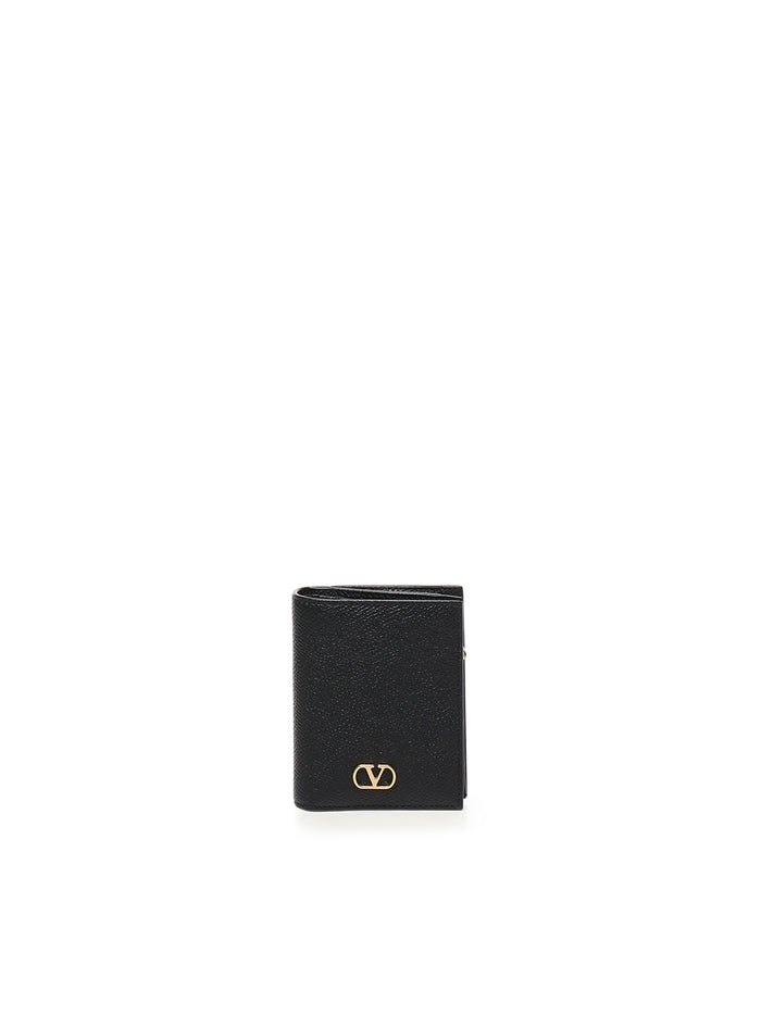 Valentino Garavani Wallets Black Calfskin