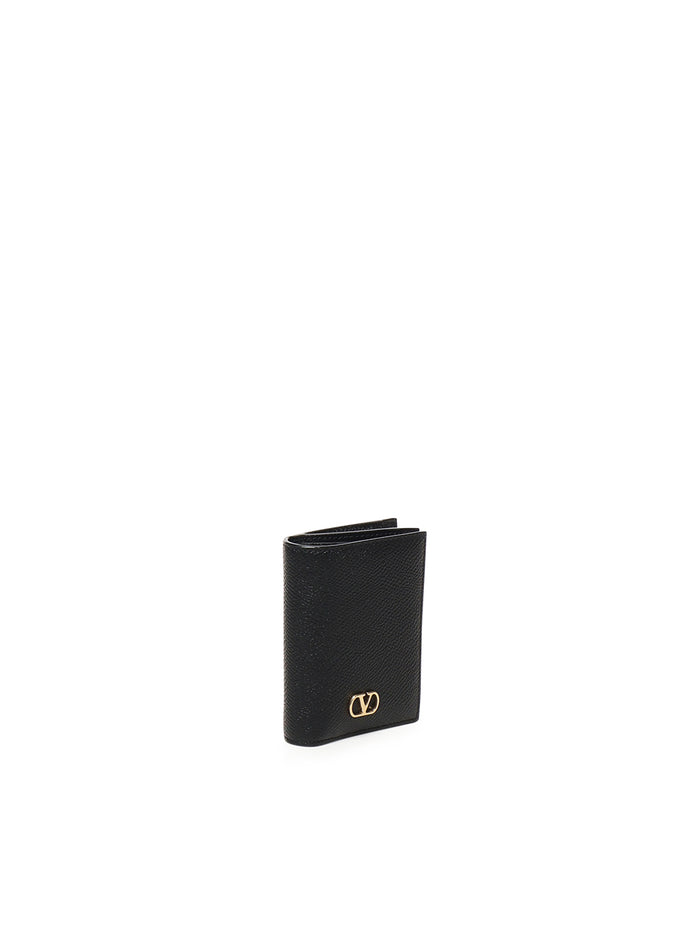 Valentino Garavani Wallets Black Calfskin