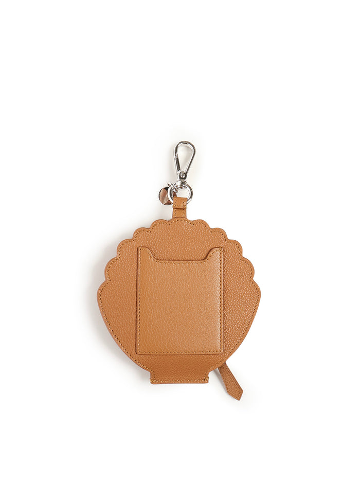 Fendi Keychains Brown Calfskin