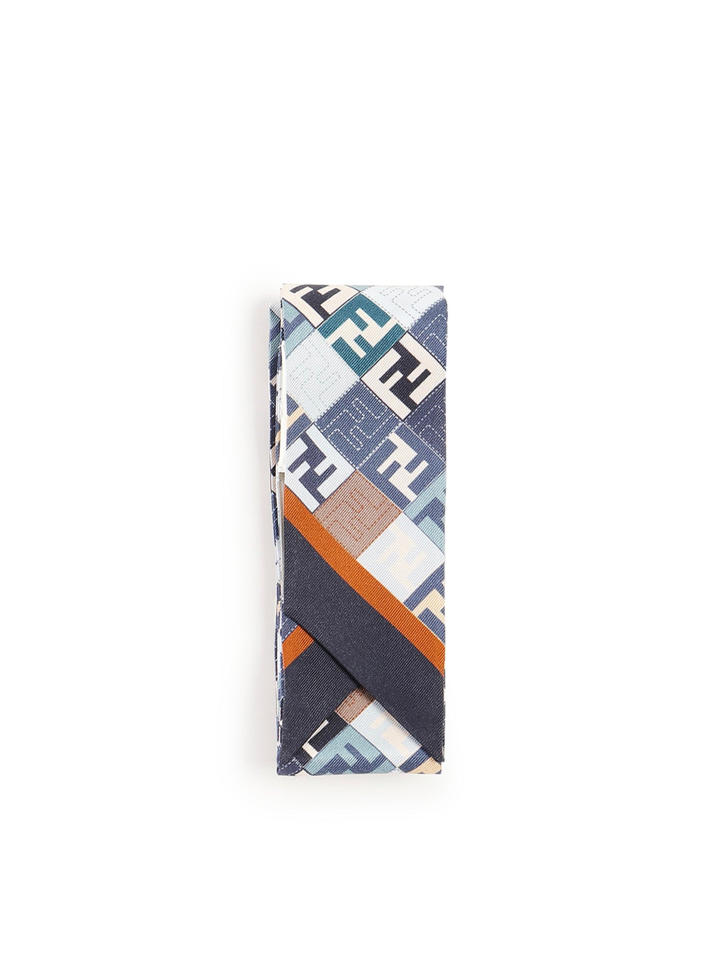 Fendi Scarfs Blue Silk