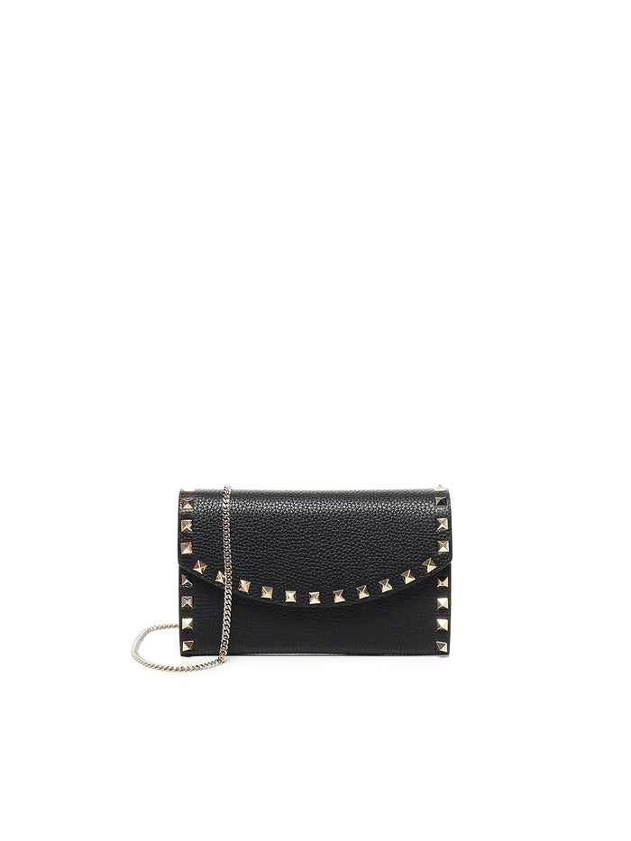 Valentino Garavani Wallets Black Calfskin