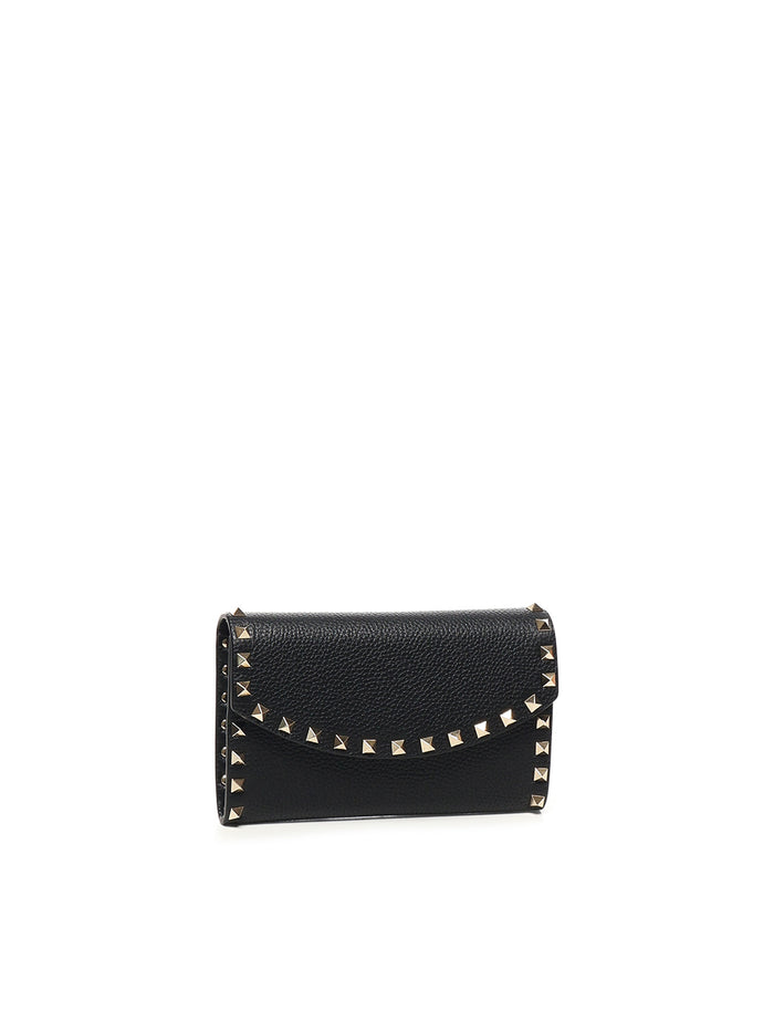Valentino Garavani Wallets Black Calfskin