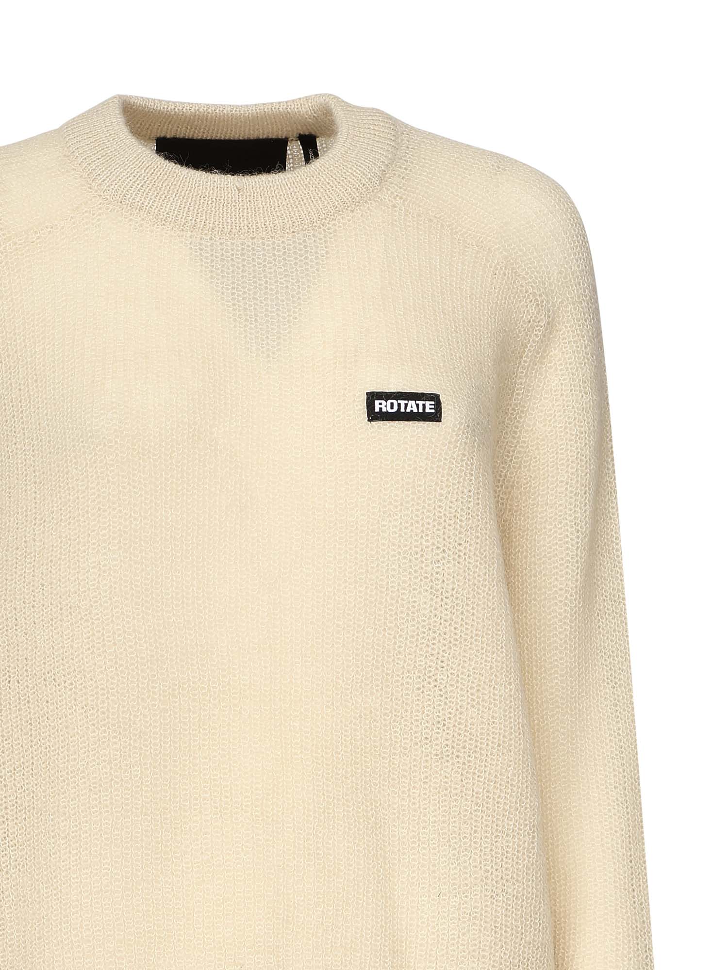 Rotate Sweaters White Polyamide