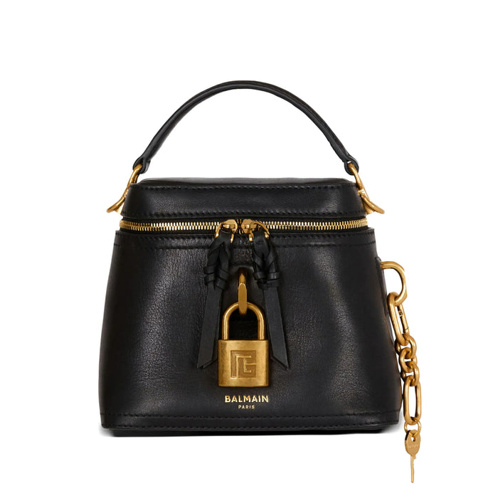 Bag Balmain Black Calfskin: 100