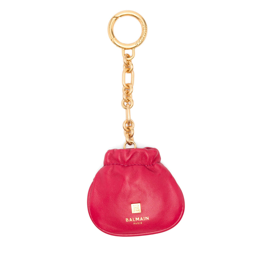 Bag Lambskin Red-Gold Red/gold Keyrings & Keychains