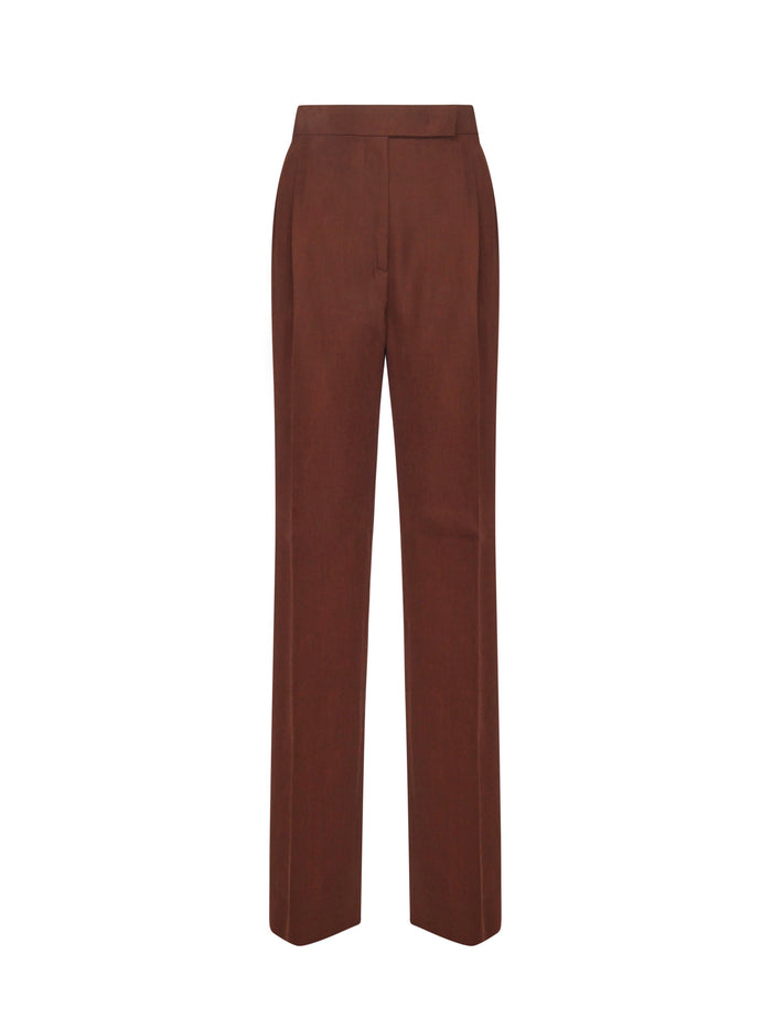 Max Mara Rtw Earth Tone Virgin Wool