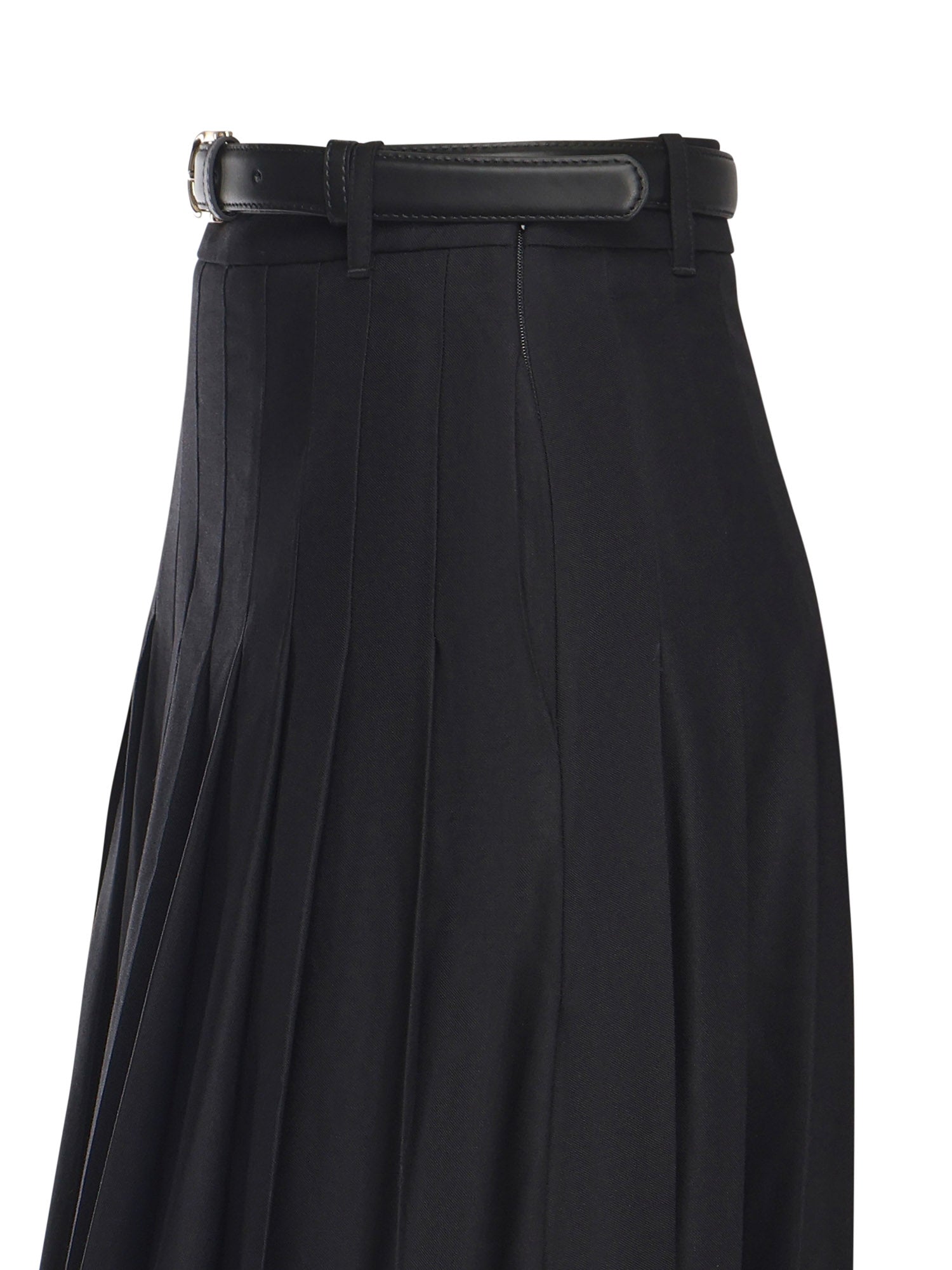 Self-Portrait Skirts Black Polyester