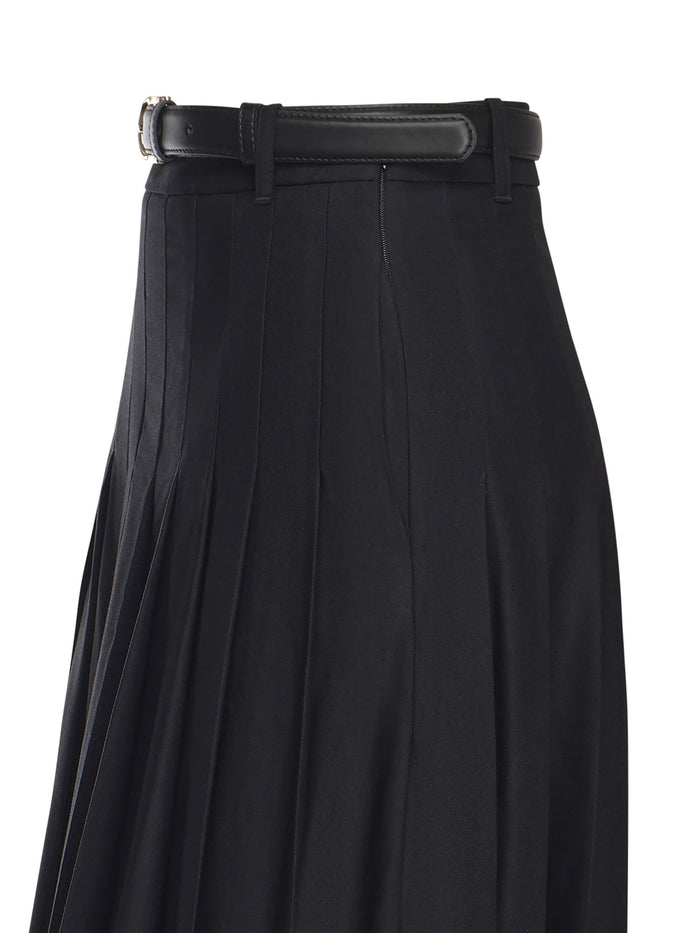 Self-Portrait Skirts Black Polyester