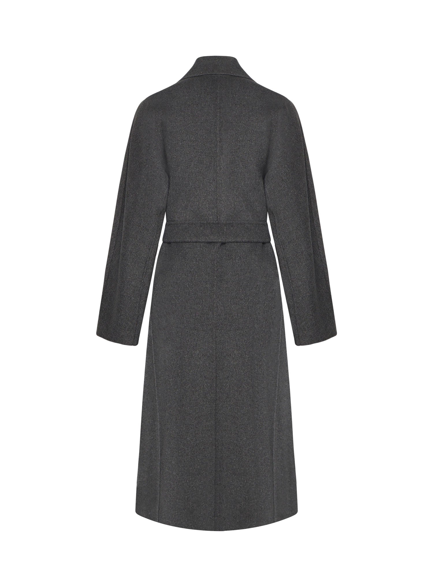 S Max Mara Coats Grey Virgin Wool
