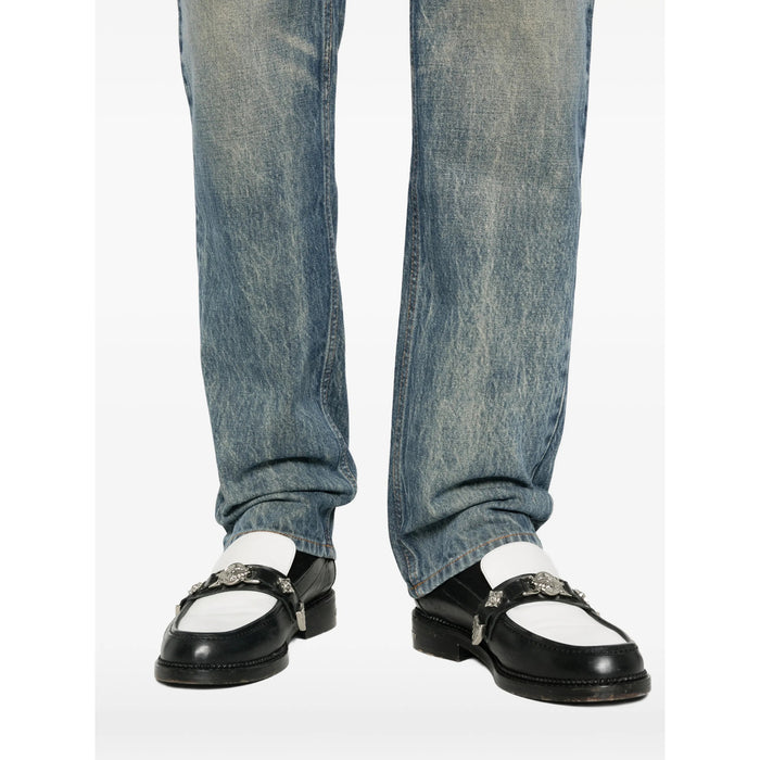 Jeans Balmain Blue Cotton: 100