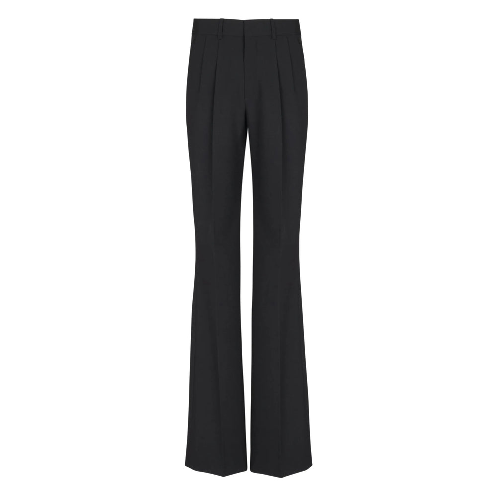 Pant Balmain Black Virgin Wool: 100