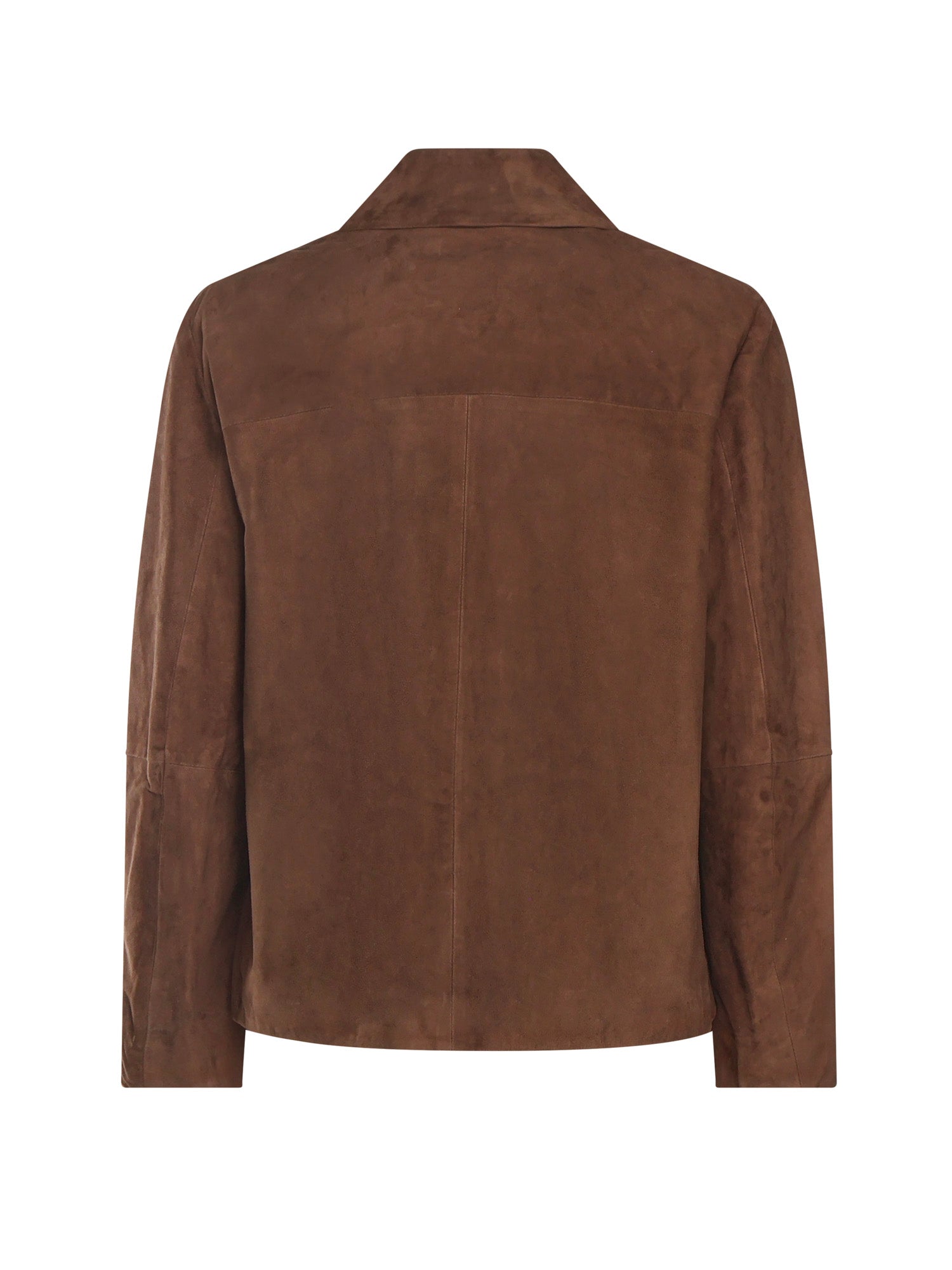 S Max Mara Jackets Dark Brown Lambskin