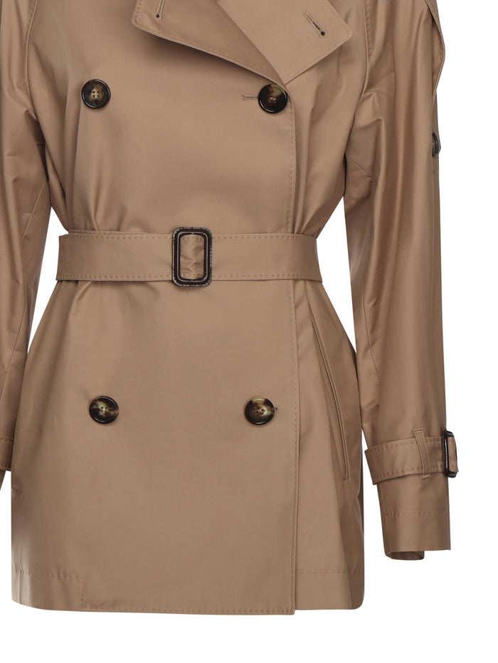 Max Mara The Cube Coats Brown Cotton