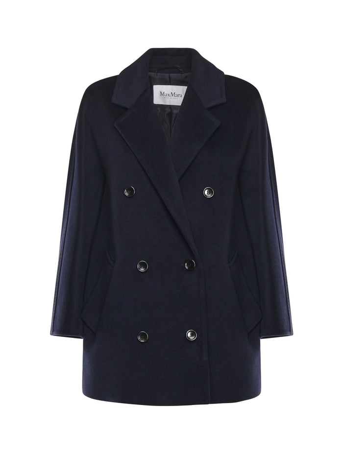 Max Mara Jackets Blue Lana Vergine Ovis Aries
