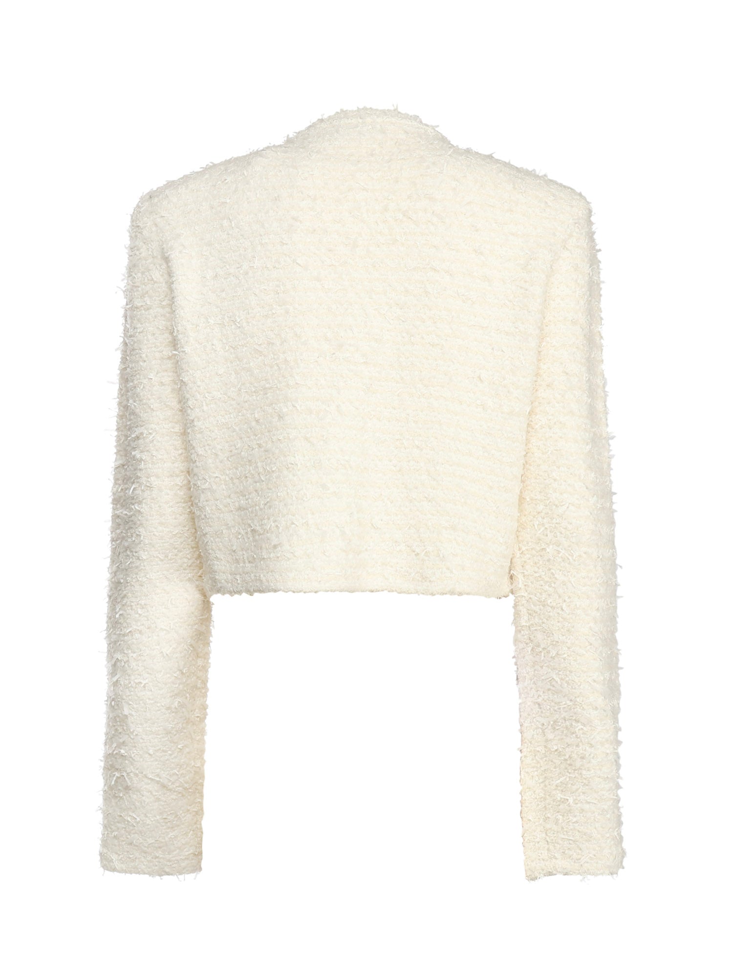Self-Portrait Sweaters White Cotton