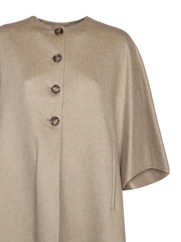 Max Mara Coats Sand Cashmere