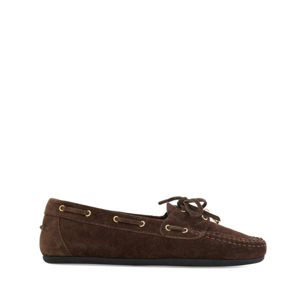 Dark Brown Moccasin Loafers Lining Calf Leather: 100