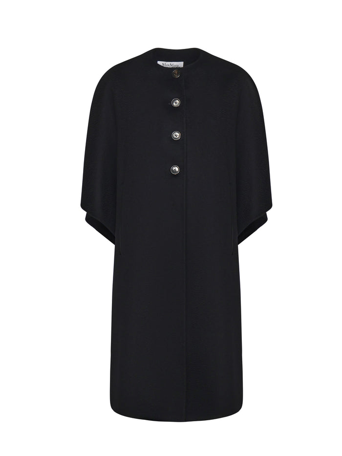 Max Mara Coats Black Cashmere