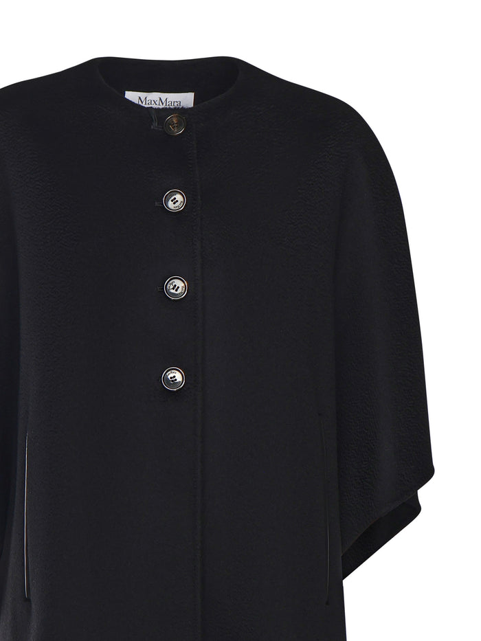 Max Mara Coats Black Cashmere