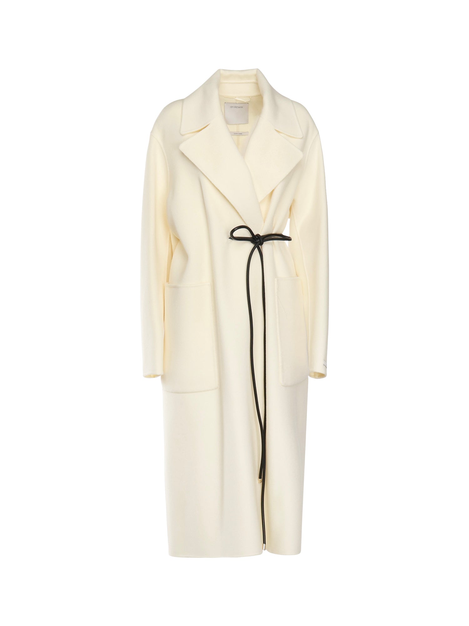 Sportmax Coats Milk Virgin Wool