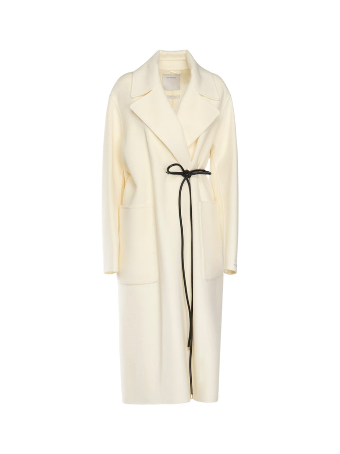 Sportmax Coats Milk Virgin Wool