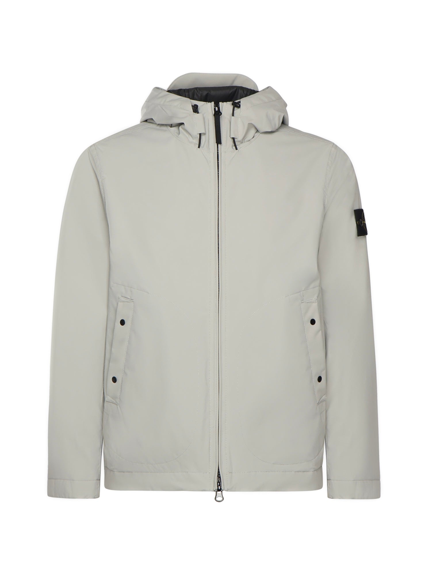 Stone Island Coats Grey Polyester