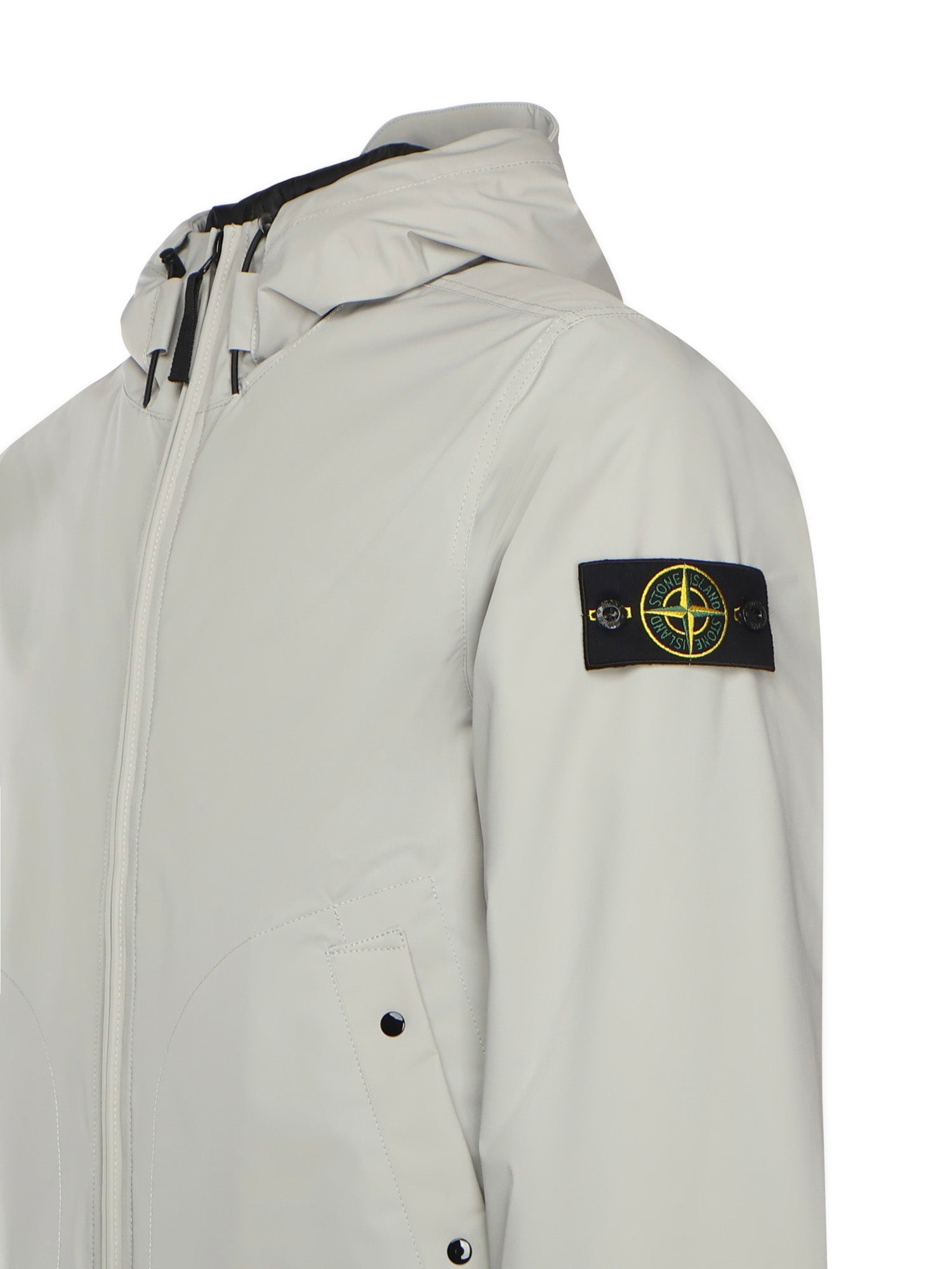 Stone Island Coats Grey Polyester