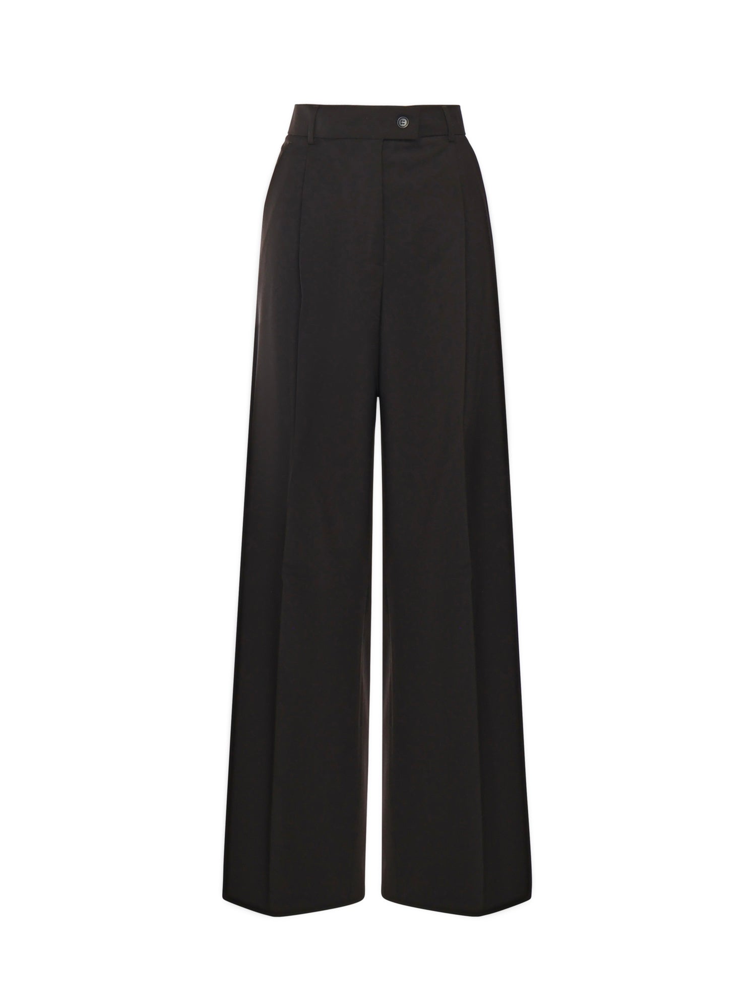 SportMax RTW Dark Brown Virgin Wool