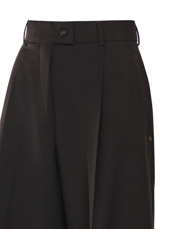 SportMax RTW Dark Brown Virgin Wool
