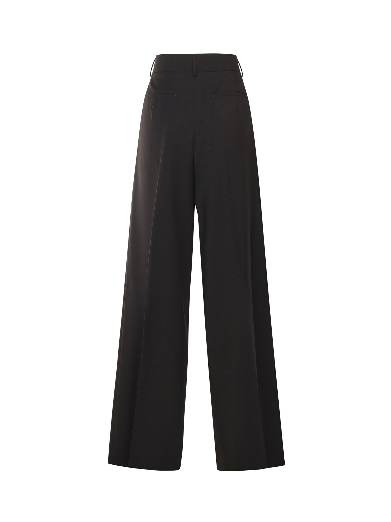 SportMax RTW Dark Brown Virgin Wool