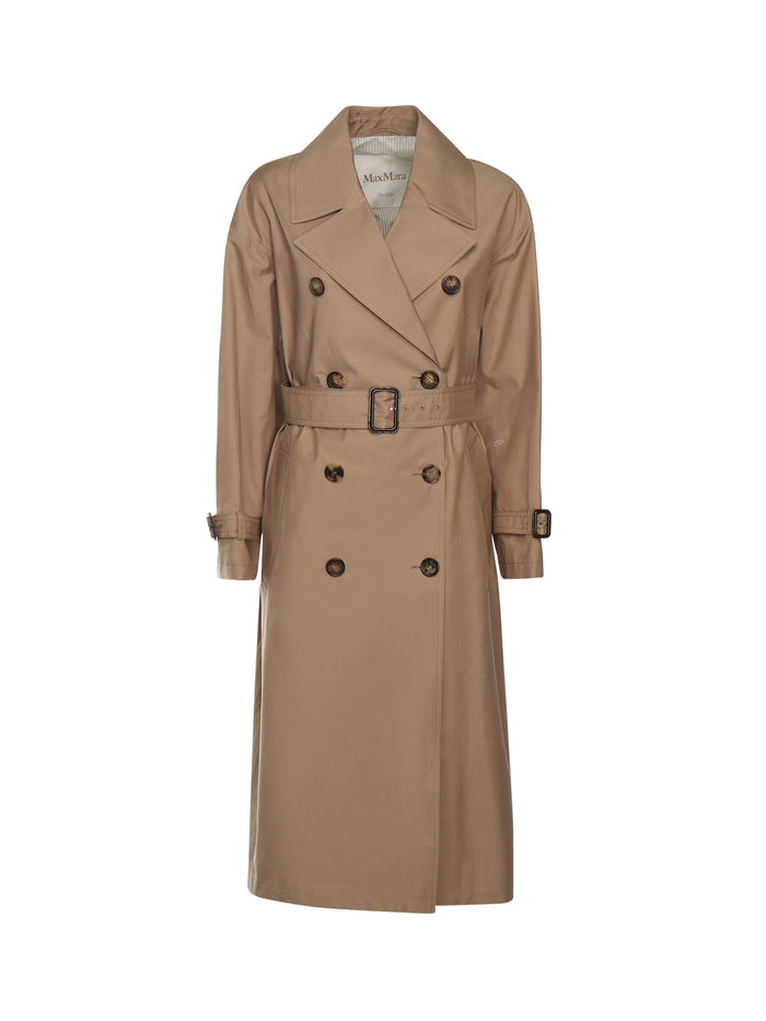 MAX MARA THE CUBE Coats Brown Cotton