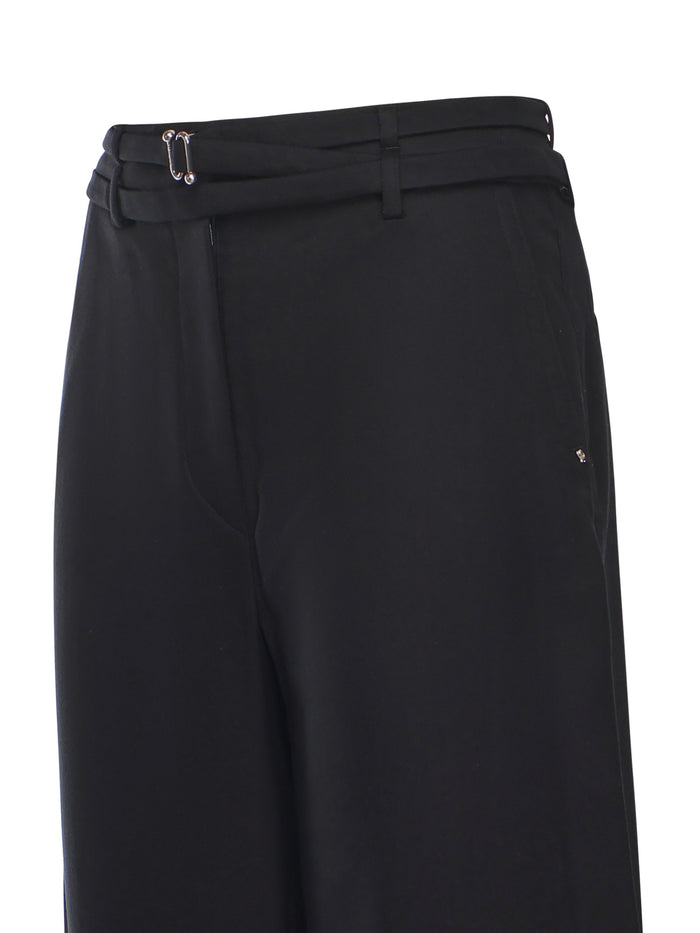 Sportmax Rtw Black Cotton