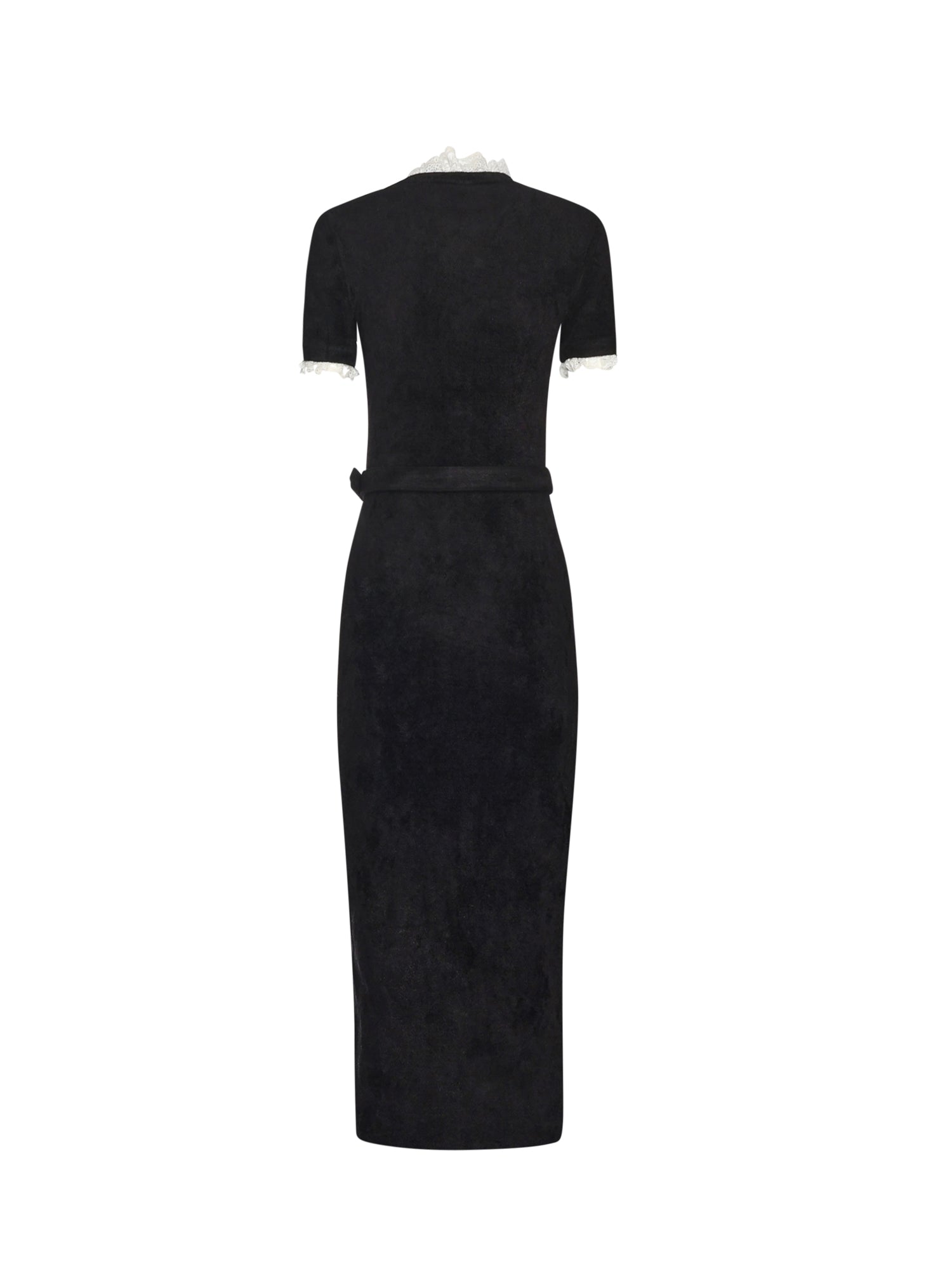 Self-Portrait Dresses Black Viscose Polyester Polyamide