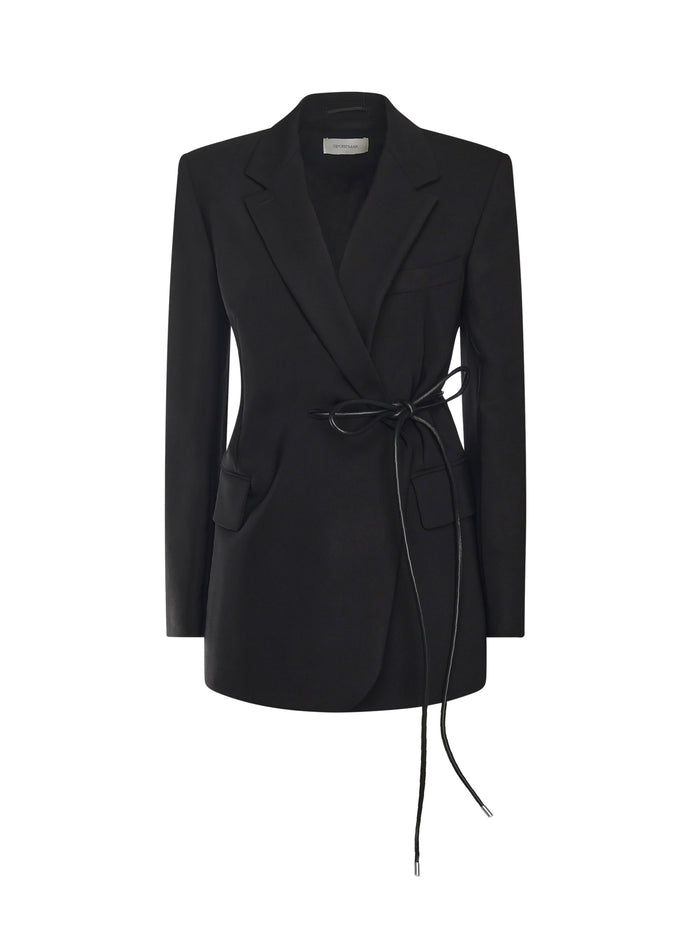 Sportmax Jackets Black Viscose