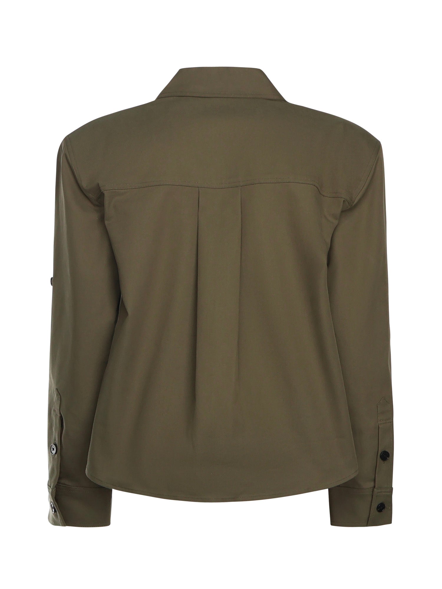 Self-Portrait Shirts Khaki Polyester