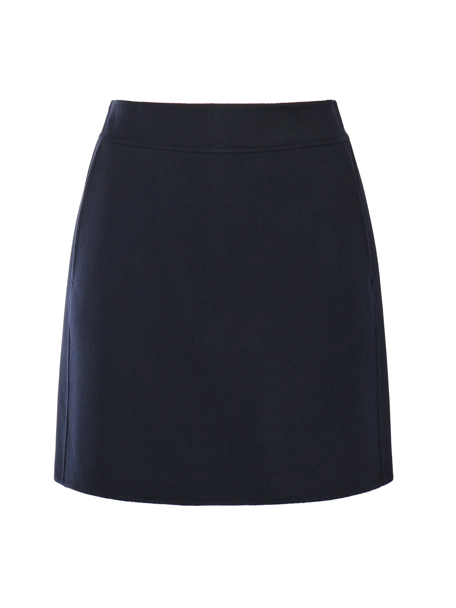 S MAX MARA Skirts Blue Virgin Wool