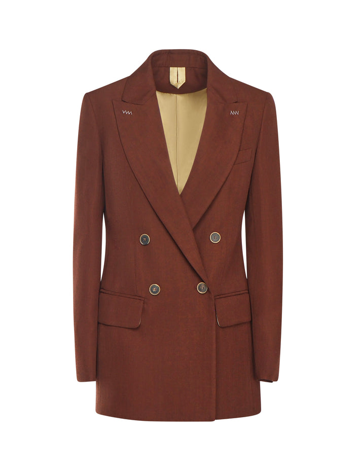 Max Mara Jackets Earth Tone Virgin Wool